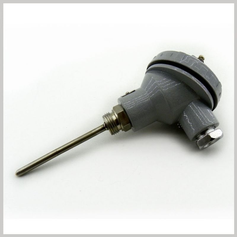 Çap:6mm. Boy: 20 cm. 1/2 inç - Kafalı Tip Pt-100